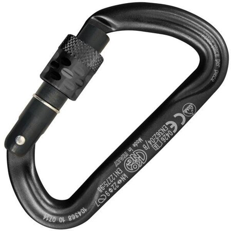 Kong Usa Asymmetric, 93 mm Length, 15 mm Gate Opening, Aluminum Alloy, Black 719HA0NNNKK